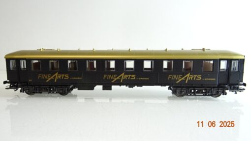 Märklin H0 aus 84189 Werbewagen Fine Arts by Grundig der DB PR8332 o. – Bild 3