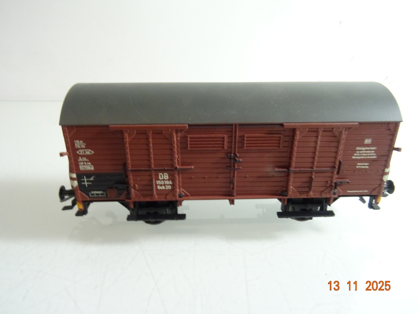 Märklin H0 gedeckter Güterwagen 150194 der DB RR4615 o. – Bild 3