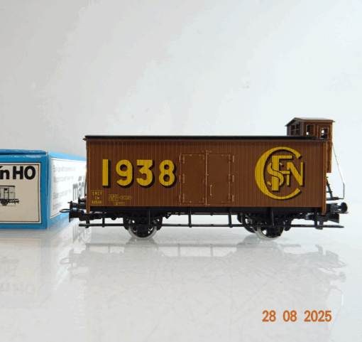 Märklin H0 gedeckter Güterwagen 1938 der SNCF in EVP PR9954