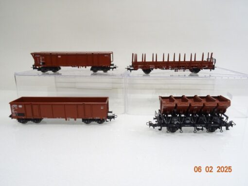 Märklin H0 verschiedene Güterwagen 4 Stk. der DB PR5784 o.