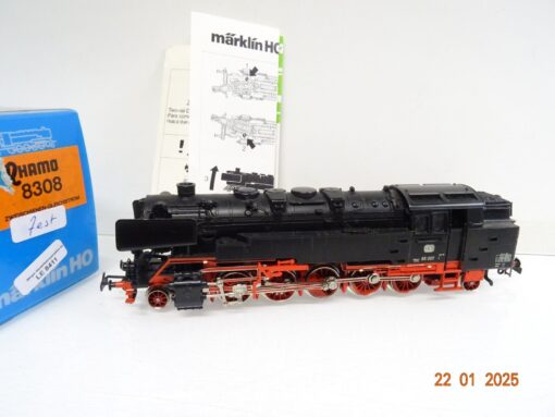 Märklin Hamo H0 8308 Dampflok BR 85 007 der DR in OVP LE8411