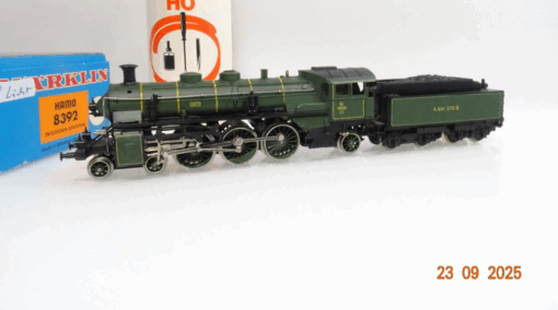 Märklin Hamo H0 8392 Dampflok S 3/6 der K.Bay.Sts.B. in OVP JL3078