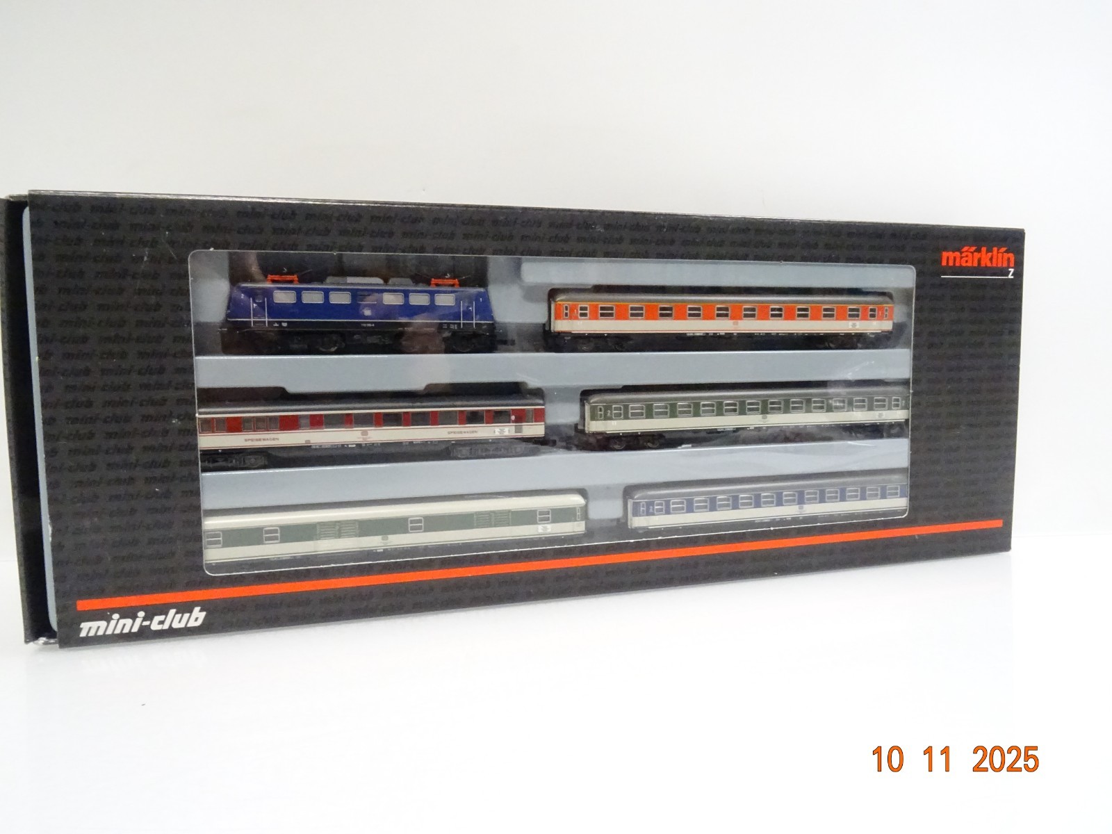 Märklin Mini-Club Z 81435 Zugset 6tlg. Pop-Farben DB neuwertig in OVP JL4375 – Bild 3