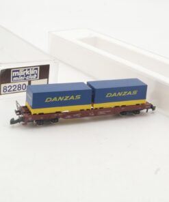 Märklin Mini-Club Z 82280 Containerwagen Danzas in OVP RR5238