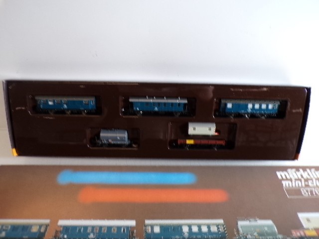 Märklin Mini-Club Z 8776 Set Mannschafts- und Gerätewagen der DB in OVP RR5200 – Bild 3