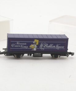 Märklin Mini-Club Z Containerwagen H. Bahlsen Hannover in OVP RR5297