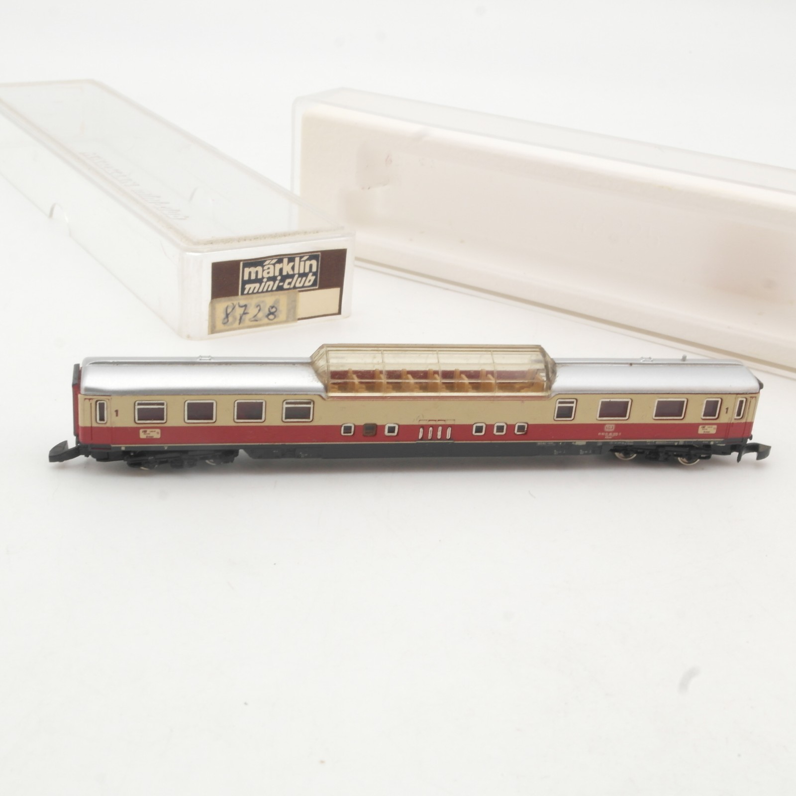 Märklin Mini-Club Z TEE Aussichtswagen 1. Klasse der DB in EVP RR5208 – Bild 3