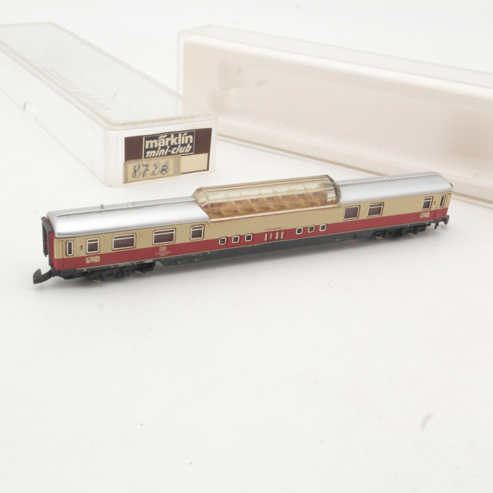 Märklin Mini-Club Z TEE Aussichtswagen 1. Klasse der DB in EVP RR5208