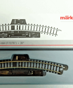 Märklin Z 8529 Schaltgleis gebogen r 195mm 30° siehe Foto in OVP CK2169