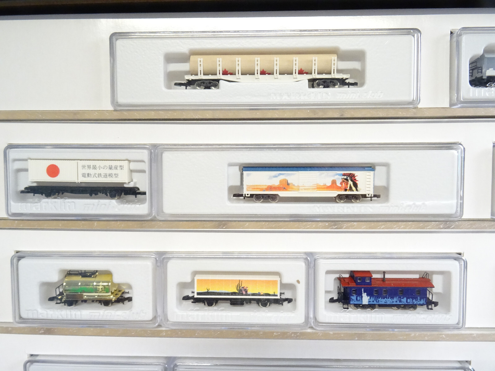 Märklin Z Adventskalender 24tlg. Güterwagen neuwertig in OVP LE3948 – Bild 3