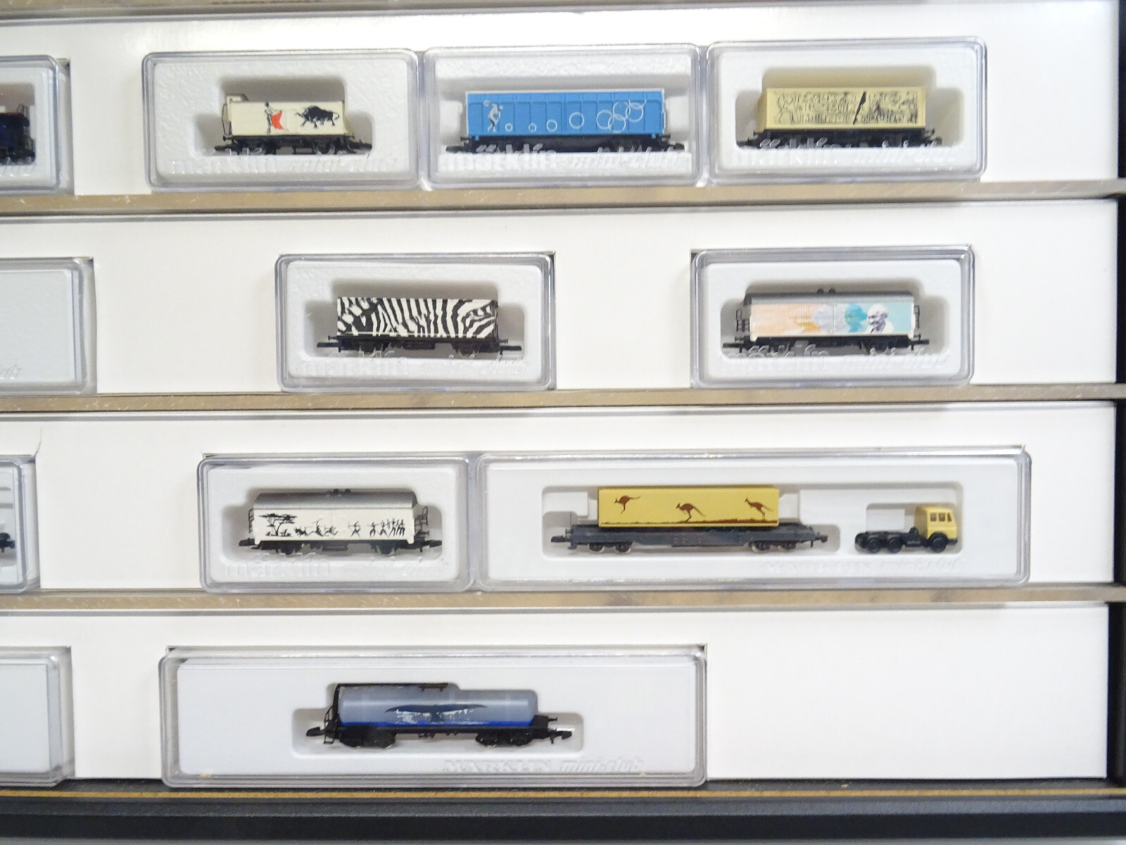 Märklin Z Adventskalender 24tlg. Güterwagen neuwertig in OVP LE3948 – Bild 5