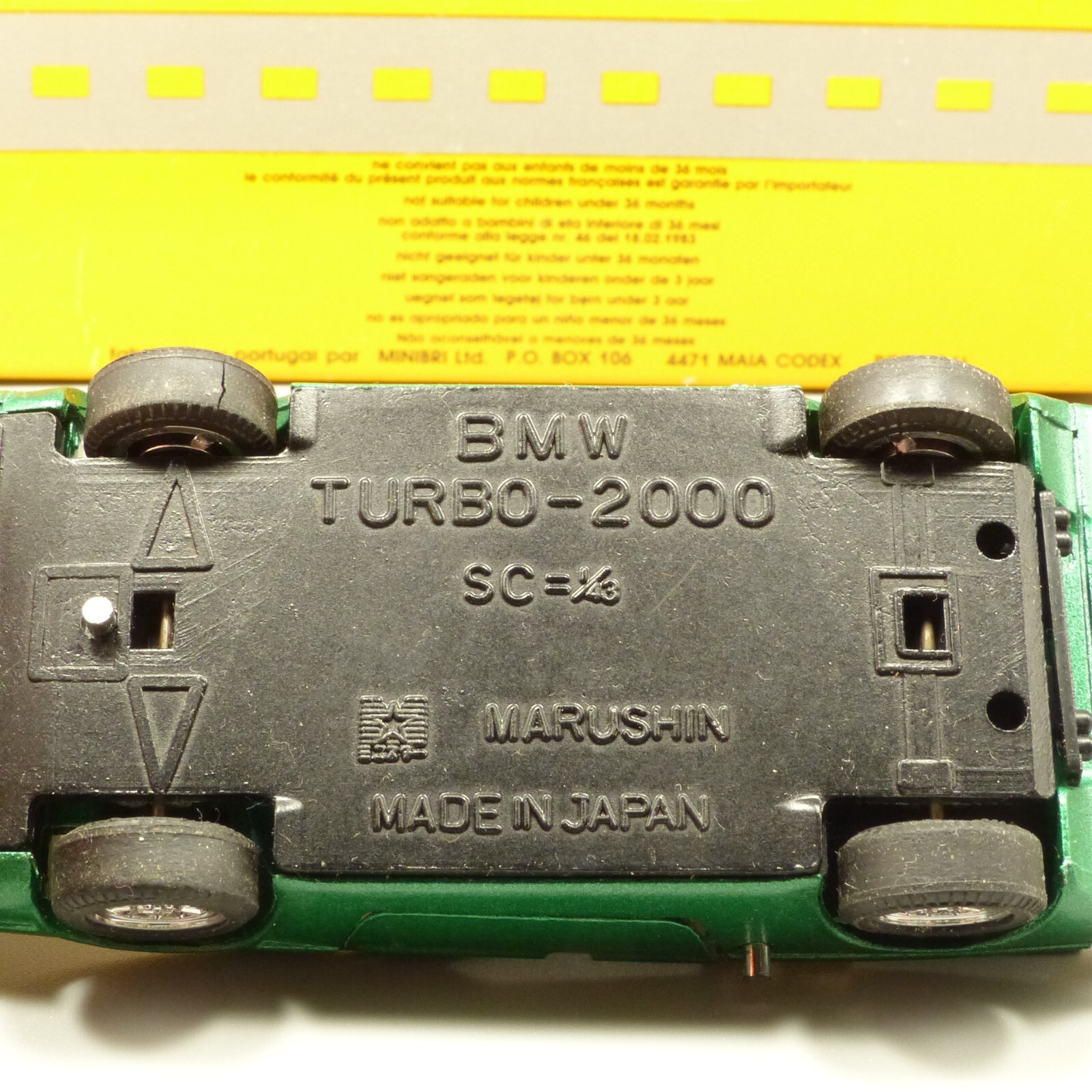 Marushin 1:43 BMW Turbo 2000 grün/metallic in EVP EX4320 – Bild 6