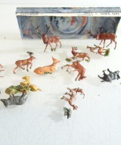 Merten H0 2410 Figuren Hirsche Rothirsche, siehe Bilder in OVP RR1462