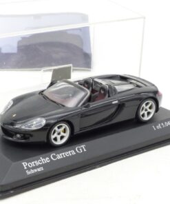 Minichamps 1:43 430060230 Porsche Carrera GT schwarz in PC-Box EX7969