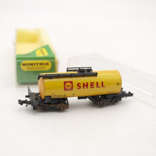 Minitrix Electric N Kesselwagen Shell der DB in EVP RR2095