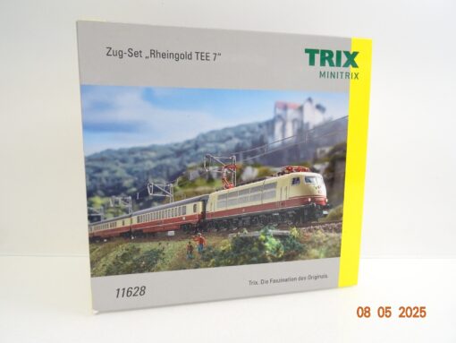 Minitrix N 11628 Zug-Set 4tlg. TEE 7 Rheingold Digital neuwertig in OVP JL566 – Bild 3