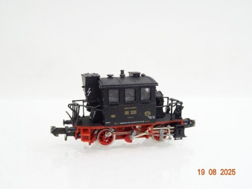 Minitrix N 12015 Dampflok BR 98 308 Glaskasten der DRG in OVP JL2410 – Bild 3