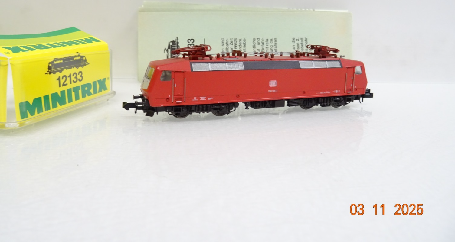 Minitrix N 12133 E-Lok BR 120 101-1 der DB in OVP JL4089