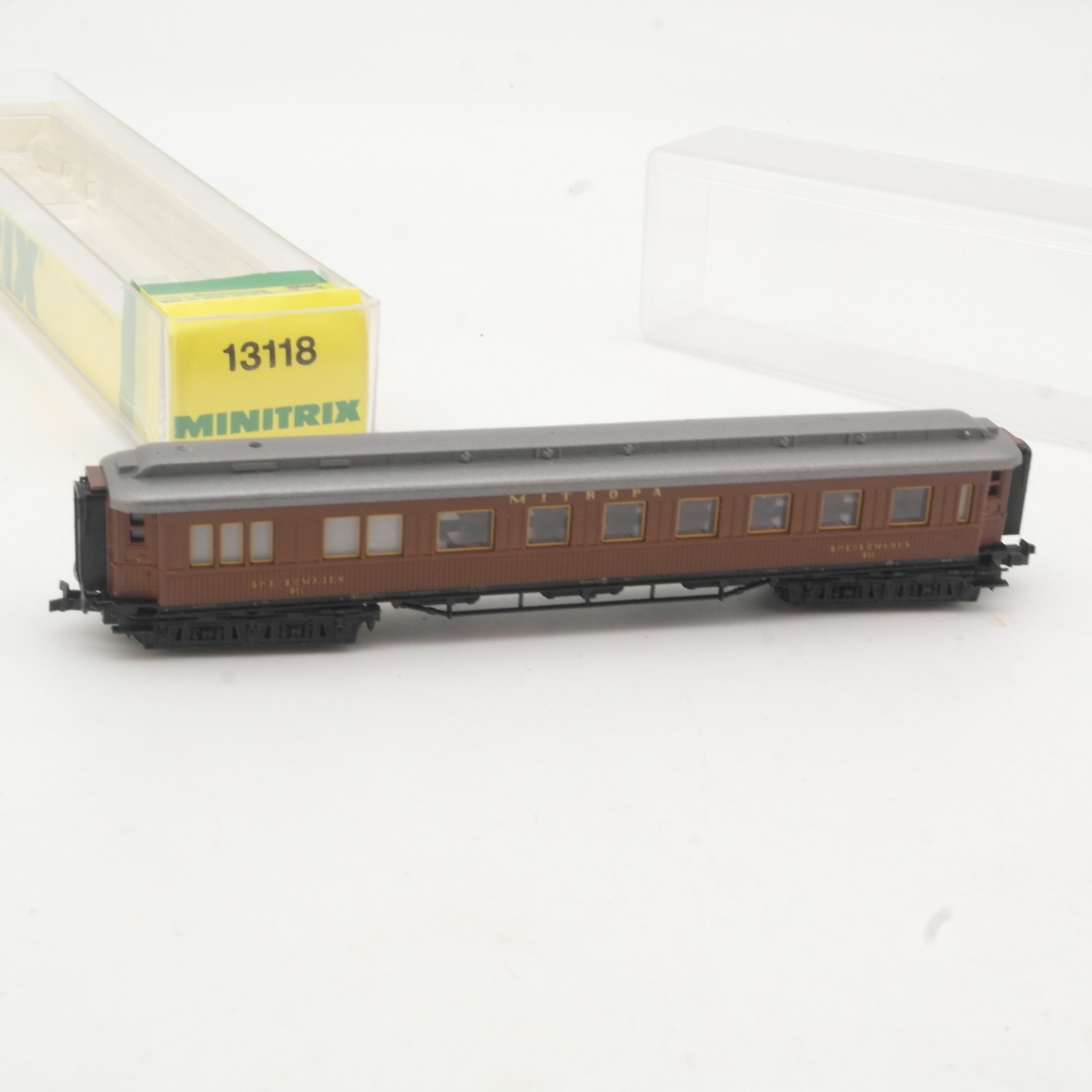 Minitrix N 13118 Speisewagen Mitropa in OVP RR5316 – Bild 3