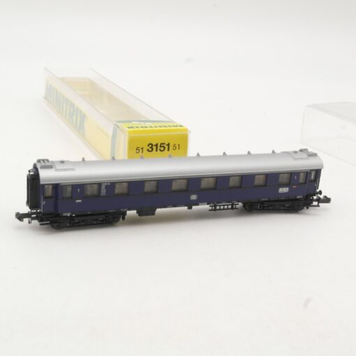 Minitrix N 13306 Personenwagen 1. Klasse 11493 der DB in EVP RR520 – Bild 3