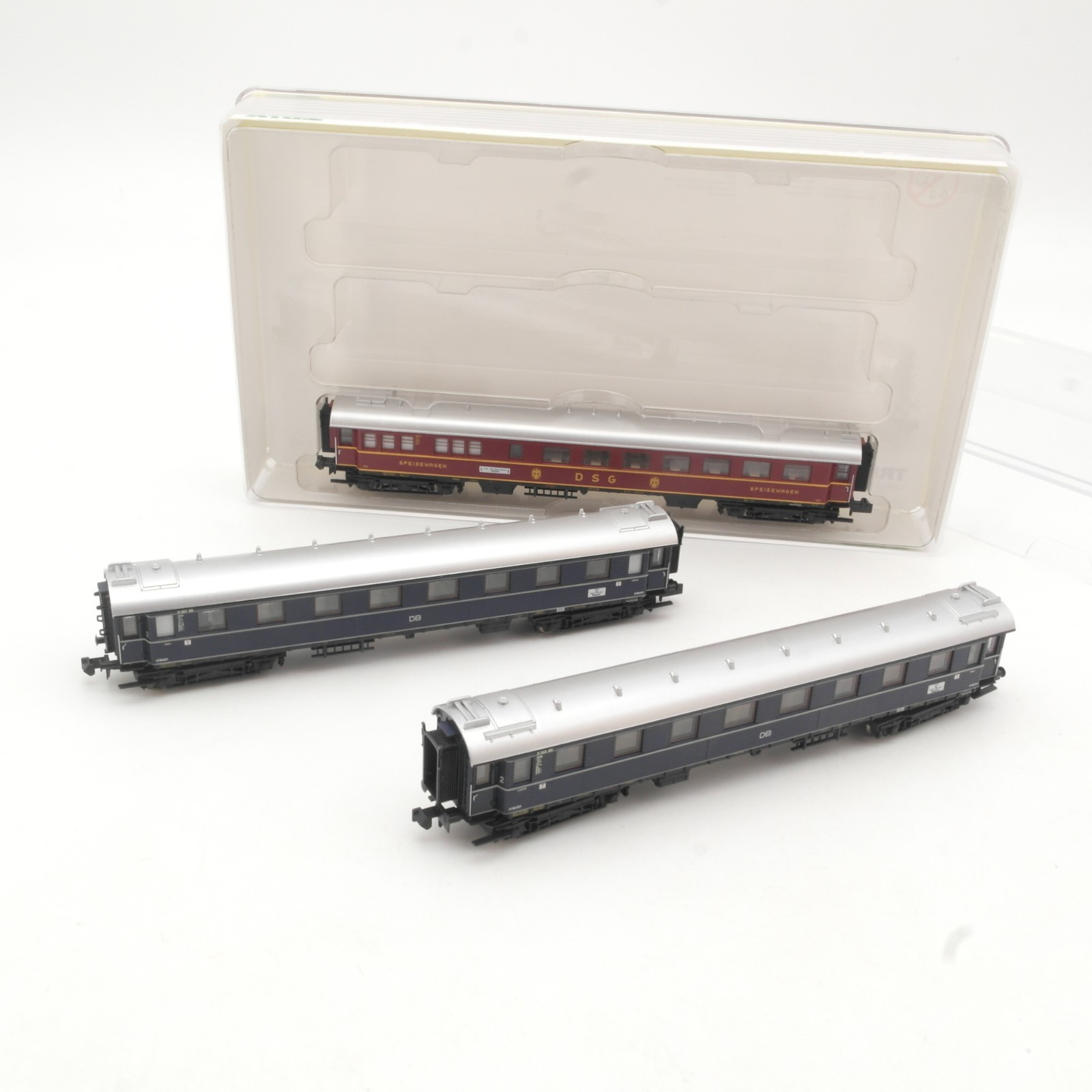 Minitrix N 13707 Set Schnellzugwagen FD Dompfeil der DB in OVP RR5308 – Bild 3