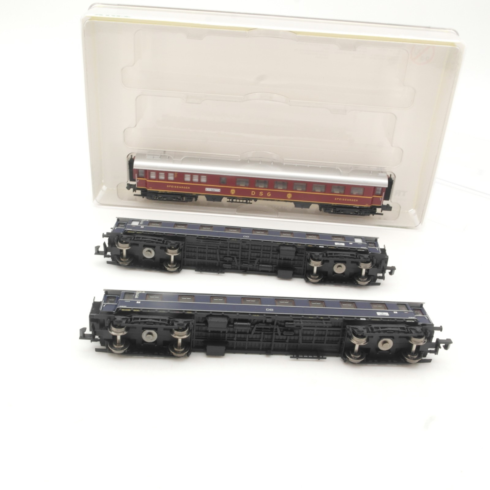 Minitrix N 13707 Set Schnellzugwagen FD Dompfeil der DB in OVP RR5308 – Bild 4