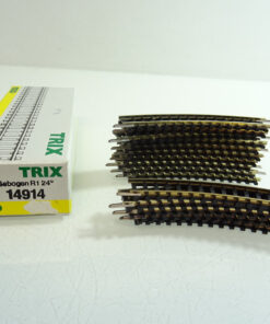 Minitrix N 14914 Gleis gebogen R1 24° 15 Stück Neu in OVP CK1996