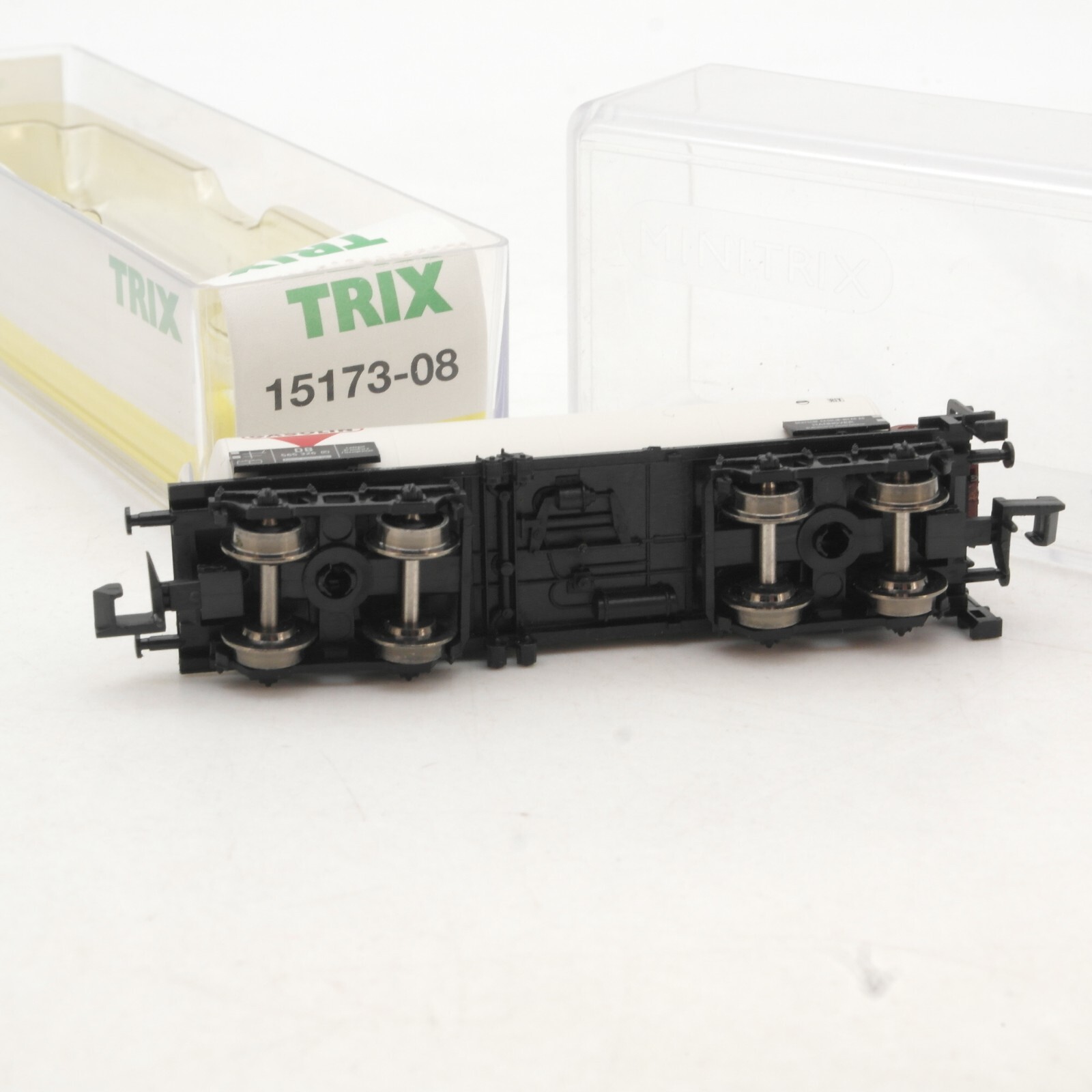 Minitrix N 15173-08 Kesselwagen Gasolin der DB in OVP QR1005 – Bild 4