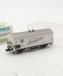 Minitrix N 15194-02 Kühlwagen Bierwagen Löwenbräu der DB in OVP QR7895