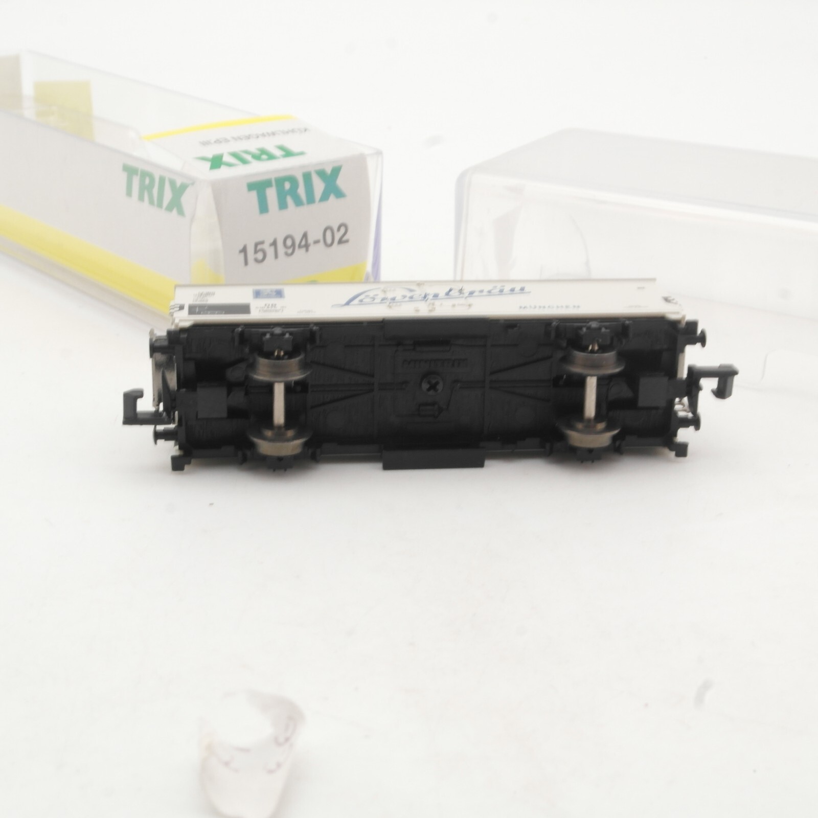 Minitrix N 15194-02 Kühlwagen Bierwagen Löwenbräu der DB in OVP QR7895 – Bild 4