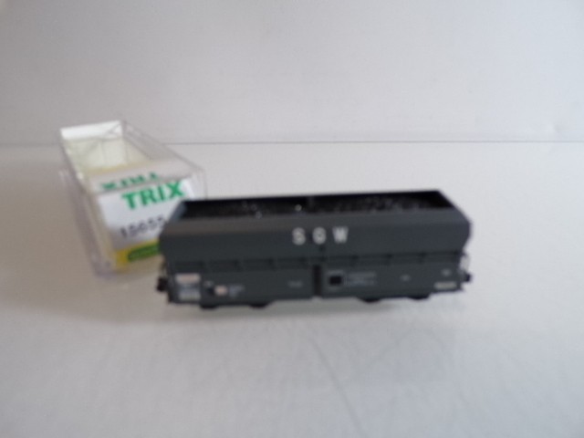 Minitrix N 15655-12 Selbstentladewagen SGW der SNCF in OVP RR5191