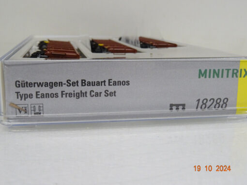 Minitrix N 18288 Güterwagen-Set 3tlg. Eanos der VTG in OVP LE6589 – Bild 3