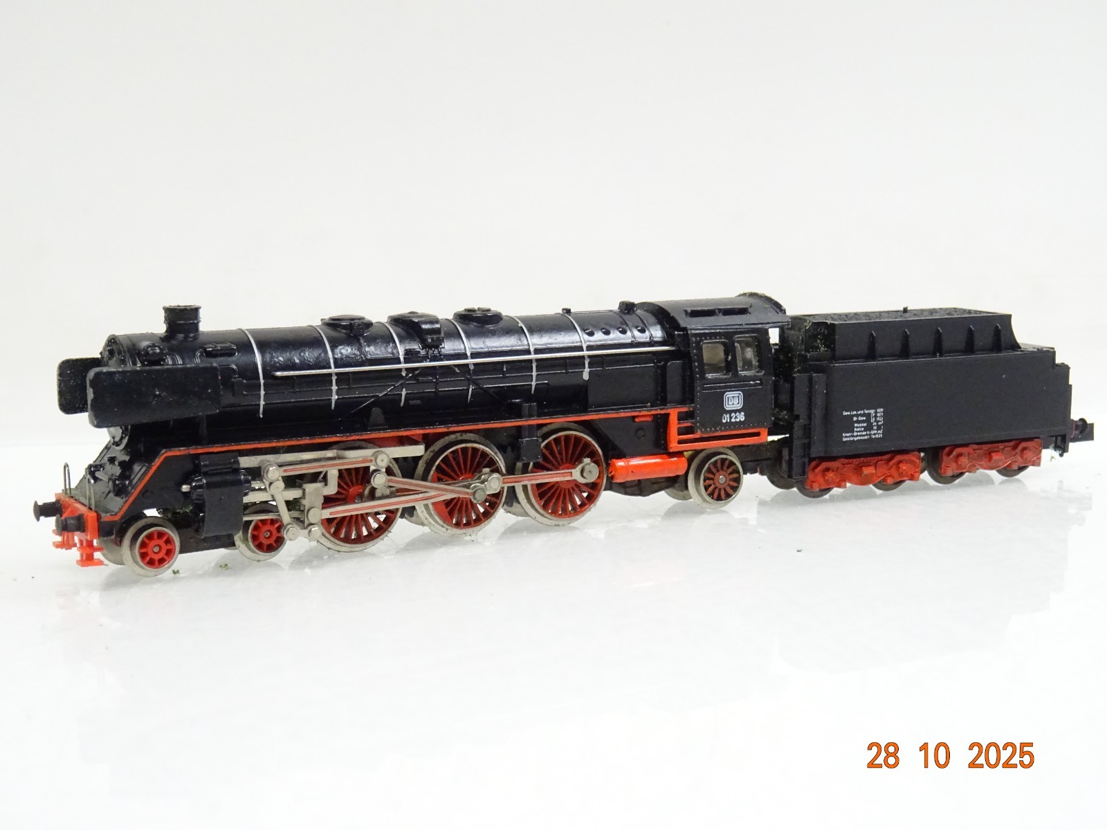 Minitrix N 2076 Dampflok BR 01 236 der DB JL3920 o.