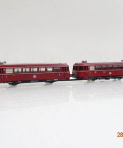 Minitrix N 2980 Schienenbus mit Beiwagen der DB JL3892 o.