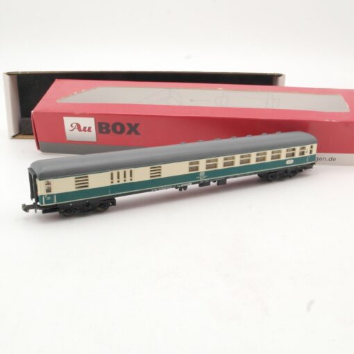 Minitrix N 3117 Prsonenwagen 2. Kl. mit Gepäckabteil der DB in AuBox QR7868 – Bild 3