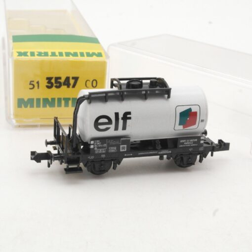Minitrix N 3547 Kesselwagen ELF der SNCF in OVP RR231