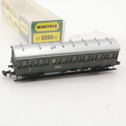 Minitrix N 51 3058 00 Abteilwagen 2./3.Klasse Ulm in OVP RR2992 – Bild 3