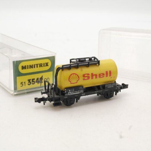 Minitrix N 51 3541 00 Kesselwagen Shell der DB in EVP QR3350