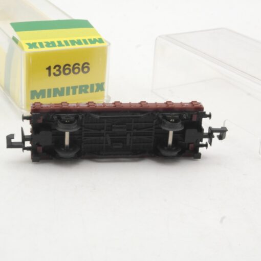 Minitrix N Rungenwagen ohne Rungen der DB in EVP RR3550 – Bild 4