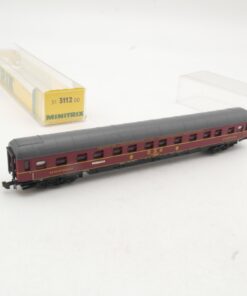 Minitrix N Schlafwagen der DSG Hamburg München in EVP RR4401