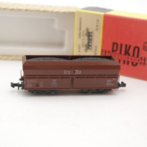 Minitrix N Selbstentladewagen Erz mit Ladung in EVP RR2248