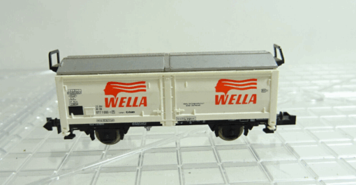 Minitrix  Spur N 13268 Hubschiebedachwagen WELLA in EVP AR7644 – Bild 3
