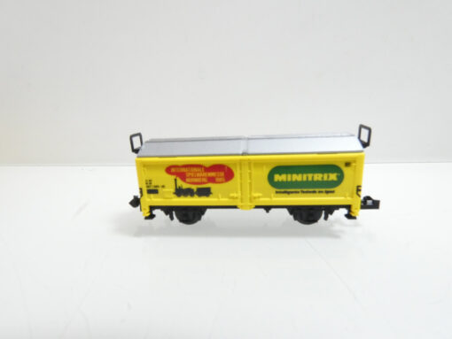 Minitrix  Spur N 51353085 Hubschiebedachwagen Spielwarenmesse Nürn in OVP AR4670 – Bild 3