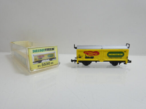 Minitrix  Spur N 51353085 Hubschiebedachwagen Spielwarenmesse Nürn in OVP AR4670
