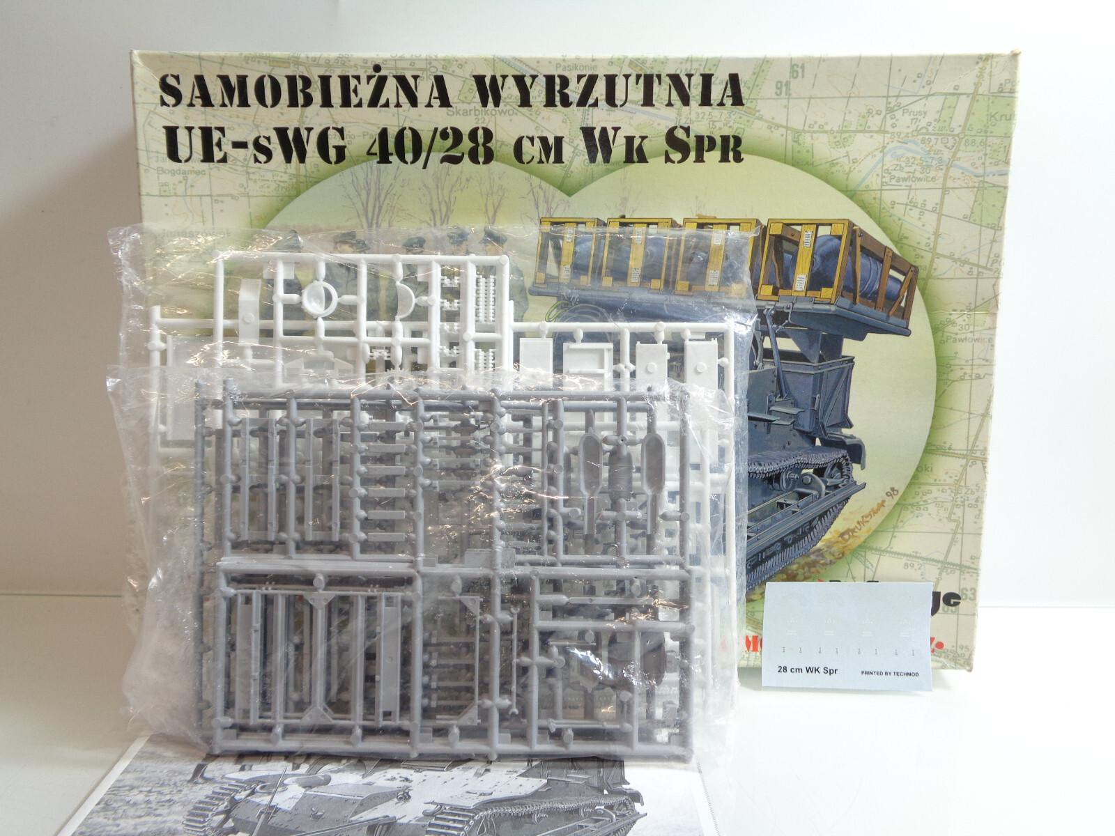 Mirage Hobby 1:35 35518 Samobiezna Wyrzutnia UE-sWG 40/28 cm WK in OVP JD6790 – Bild 3