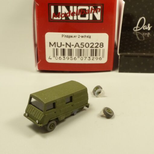 Modellbahn Union 1:160 N-A50228 Pinzgauer 2-achsig Militär in OVP EX6241