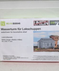 Modellbahn Union Spur N B00046 Bausatz Wasserturm für Lokschuppen  m.OVP WZ5457