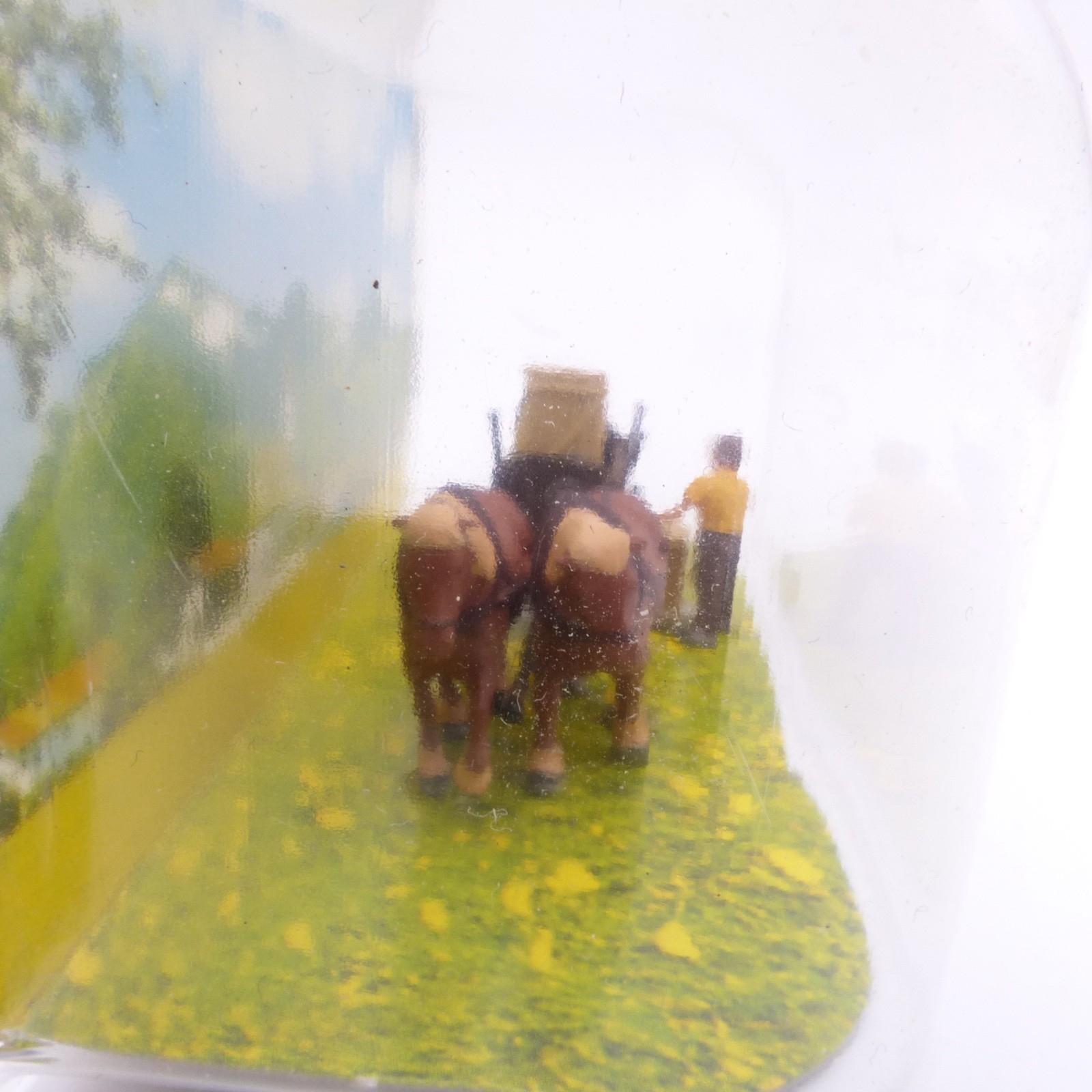 Noch Spur H0 1:87 11972 Kastenwagen Kutsche mit Holzkisten in OVP EX8207 – Bild 3