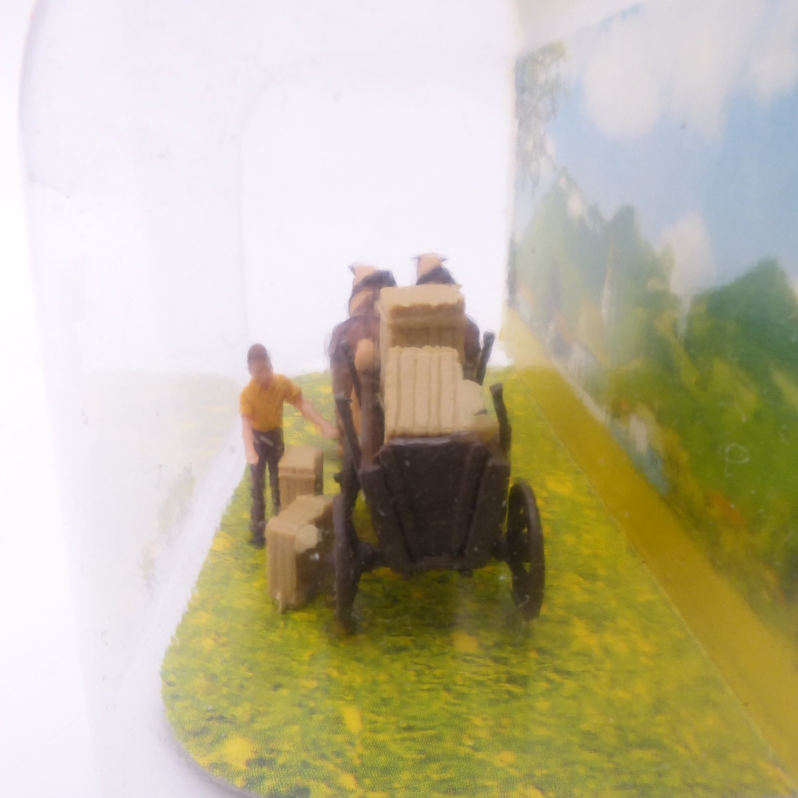 Noch Spur H0 1:87 11972 Kastenwagen Kutsche mit Holzkisten in OVP EX8207 – Bild 4