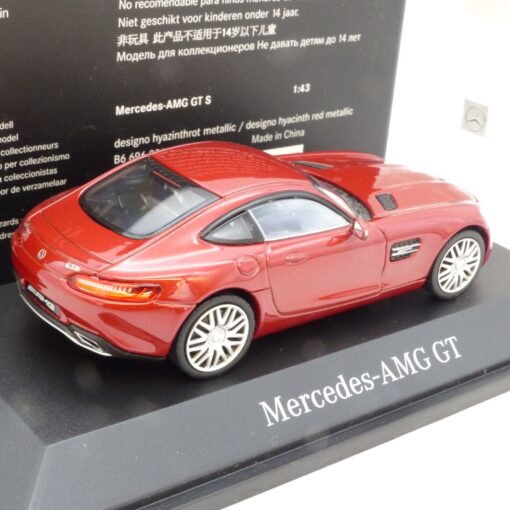 Norev 1:43 Nr.: B66960338 Mercedes Benz AMG GT S (C190) metallic, in OVP EB8018 – Bild 3